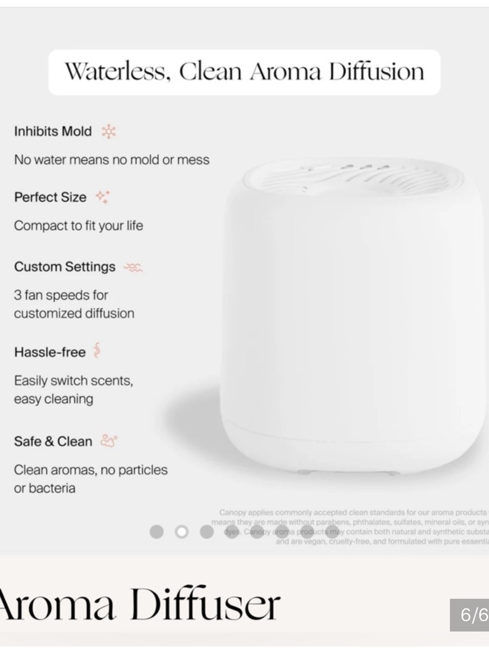 Canopy Aroma Diffuser - Picture 3 of 8